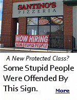 Santino Pizzeria in Columbus, Ohio is the subject of intense debate on social media after the owner posted a sign that said �Now hiring non-stupid people,� with some finding it hilarious while others got offended.